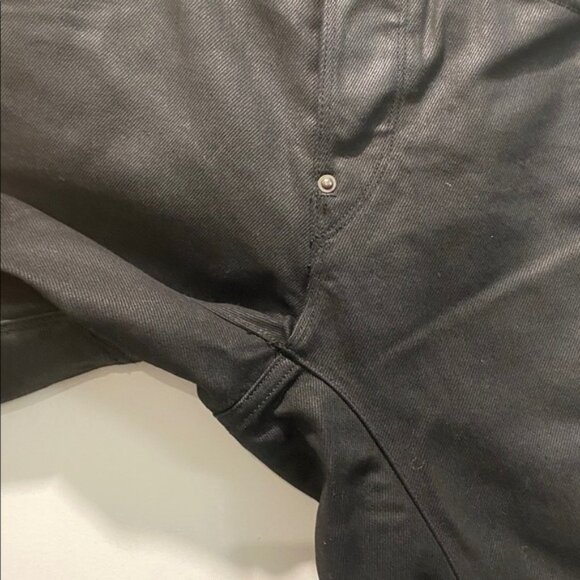 G-Star A Crotch 3D Straight Tapered Jeans Wax Black Size 33 - Picture 4 of 12